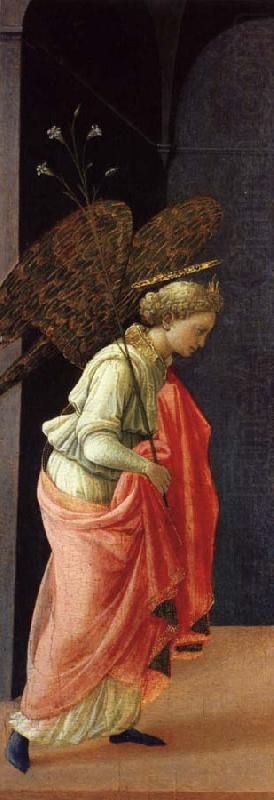 The annunciation, Fra Filippo Lippi